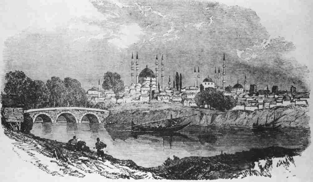 A VIEW OF ADRIANOPLE, 1853